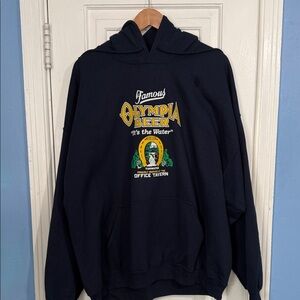Olympia Beer Navy Hoodie